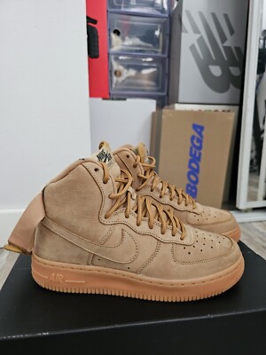 nike air force 1 high flax 2017