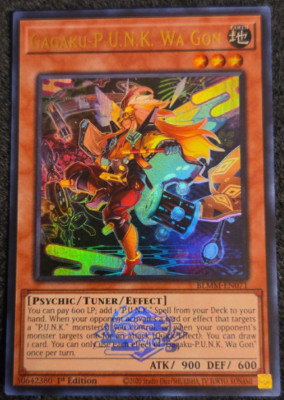 Gagaku-P.U.N.K. Wa Gon - BLMM-EN071 - Ultra Rare - 1st Ed. - NM/M