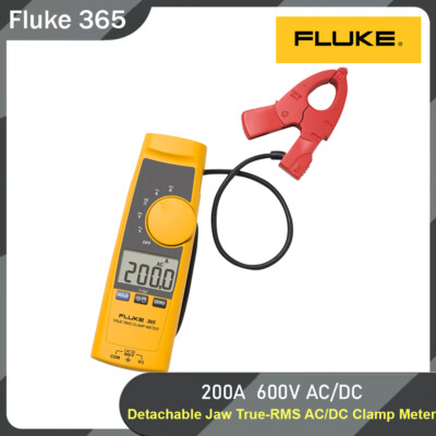 Fluke 365 Clamp Meter Detachable 200A AC/DC Digital Clamp Meter Multimeter 600V