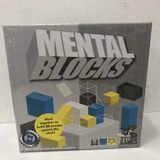 Mental Blocks Puzzle Game Pandasaurus Games PAN201902 Family Board Party