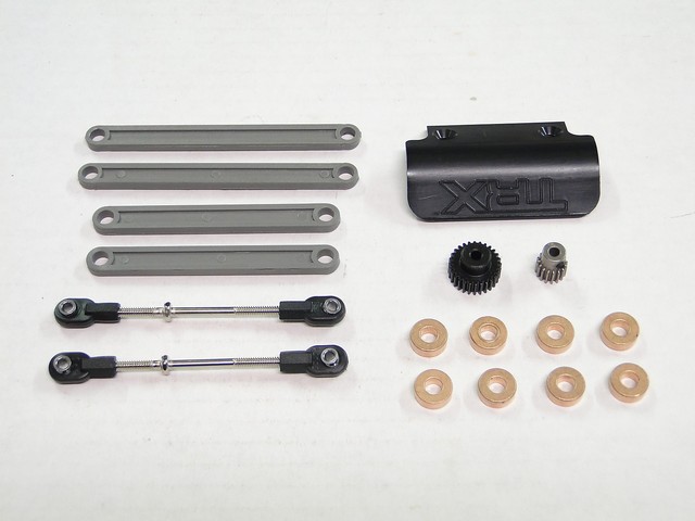 NEW TRAXXAS RUSTLER Turnbuckles +Bushings Front Bumper & Pinion Gears VXL RUE11 for sale online