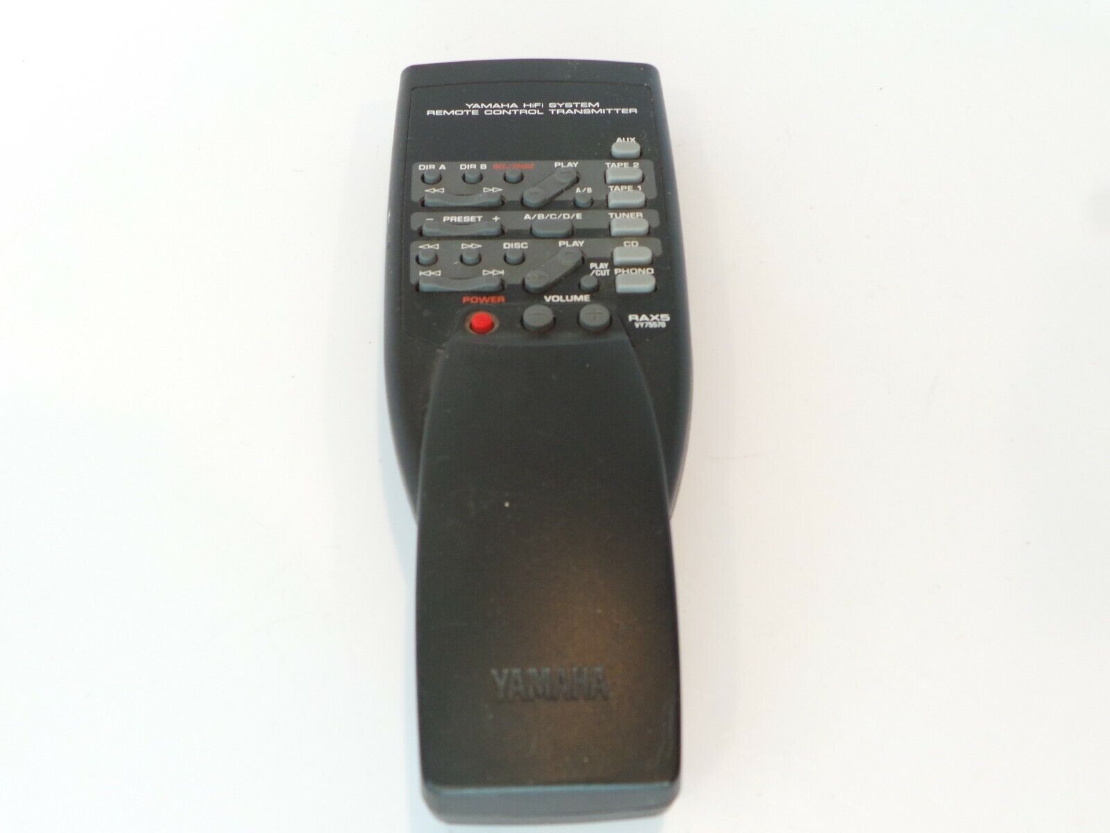 Genuine Yamaha Remote RAX5 VY75570 for AX-492 , AX-592 , AX-892 | eBay