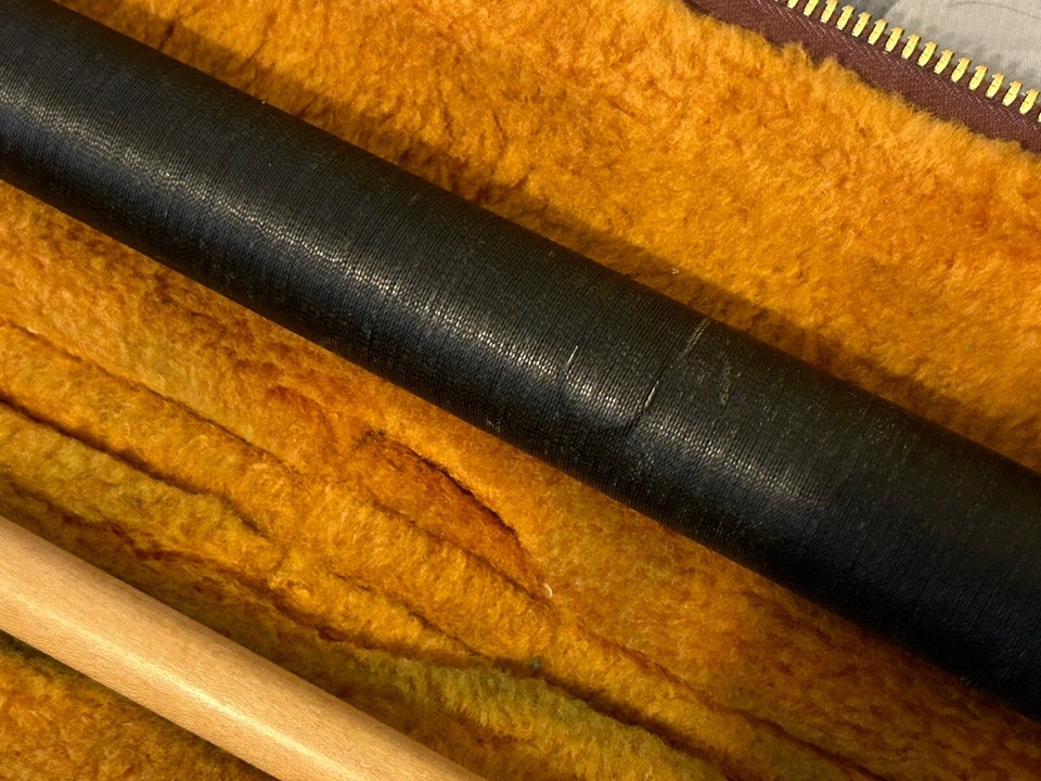 Vintage Custom Pool Cue and Case… Unknown Maker… .01 TO START!!! NO