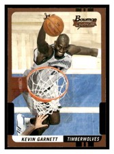 2004-05 Bowman Signature #1 Kevin Garnett 50 #/50
