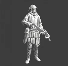 Northern Crusades Miniatures Medieval Crossbow Man Guard Baron's War DnD 28mm +