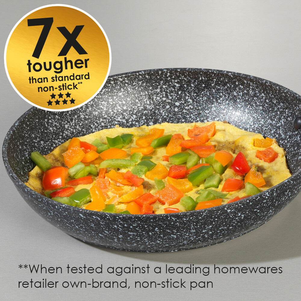 Salter Frying Pan NonStick 24cm Induction Safe Megastone Aluminium eBay