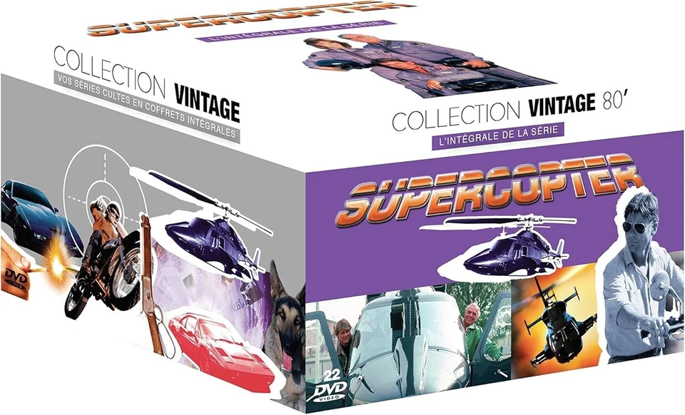 [DVD Coffret Série TV] Supercopter-L'intégrale Culte - Photo 1/1