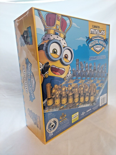 Illumination Presents Minions Medieval Mayhem Chess Set - Picture 4 of 4