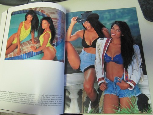 Playboy Sisters 1992 Shannon & Tracy Tweed/Renee & Rosie Tenison - Picture 3 of 5