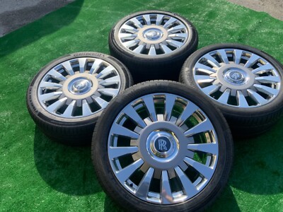 REAL Rolls-Royce Phantom VIII Cullinan OEM Wheel and Tire Package