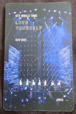 BTS JIMIN Love Yourself World Tour NEW YORK Blu-ray Official BTS JIMIN Love Yourself World Tour NEW YORK Blu-ray Official