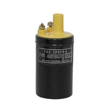 Ignition Coil Yellow Top With Autolite Decal 12V Mustang 1965-1973