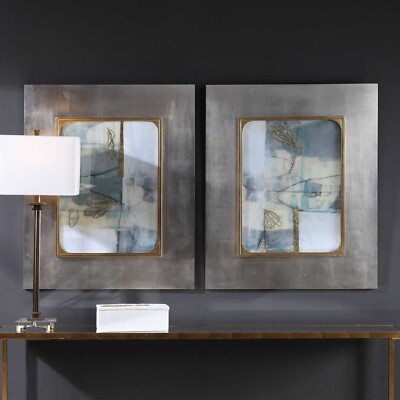 Uttermost 41613 Gilded Whimsy Abstract Prints - SET OF 2