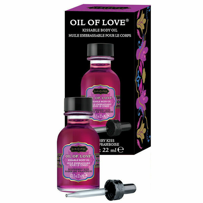 Kama Sutra Oil of Love Warming Massage Oil Raspberry Kiss INSTITUTO