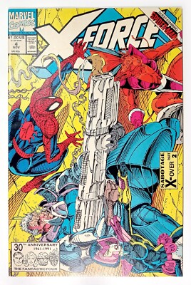 X-Force #4 KEY Sabotage (1991-) Marvel Comics
