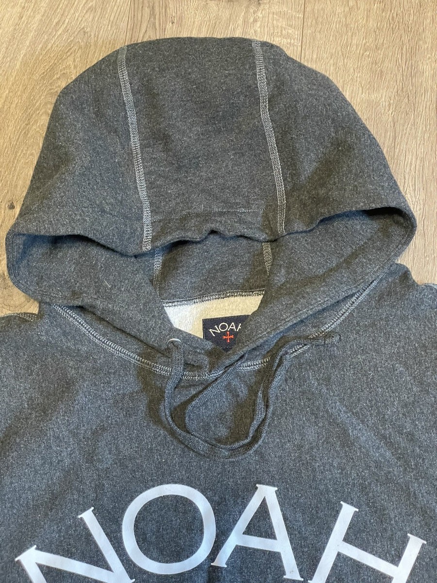 NOAH Jolly Roger Hoodie Sweatshirt Skull Crossbone Gray