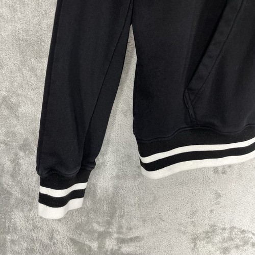 YTG Los Angeles Hoodie Sweatshirt Mens Medium Black Skater Oversized Streetwear - Picture 11 of 12