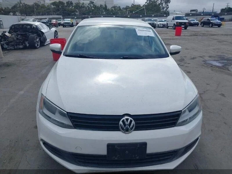 Espejo retrovisor de puerta blanco para pasajero derecho Volkswagen Jetta 2011-2016 OEM Foto 4 de 4