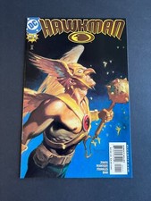 Hawkman #1 - PAINTED COVER BY ANDREW ROBINSON (DC, 2002) NM