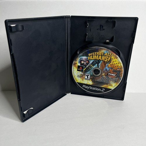 Destroy All Humans (Sony PlayStation 2, 2005) TESTED No Manual - Picture 2 of 3