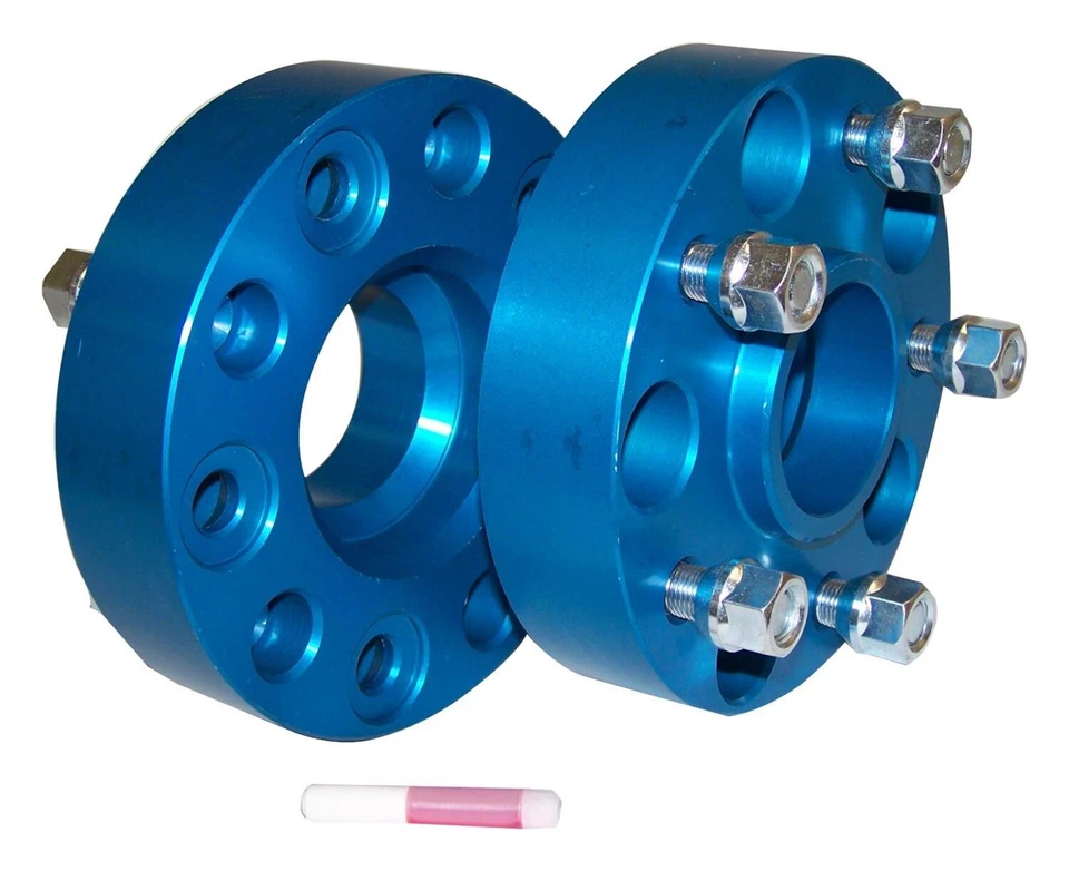 Crown Automotive RT32004 Blue Wheel Spacer Set for 2007-2018 Jeep Wrangler JK - Image 2 of 2