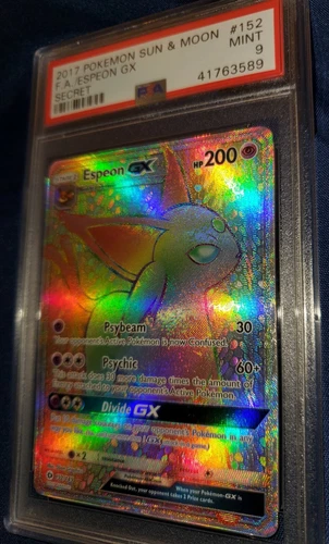 2017 Espeon GX - PSA 9 Pokemon - Sun & Moon F.A. 152/149