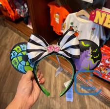 Disney-Park 2026 Ears Oogie Boogie Bash Collection Glow In The Dark Headband