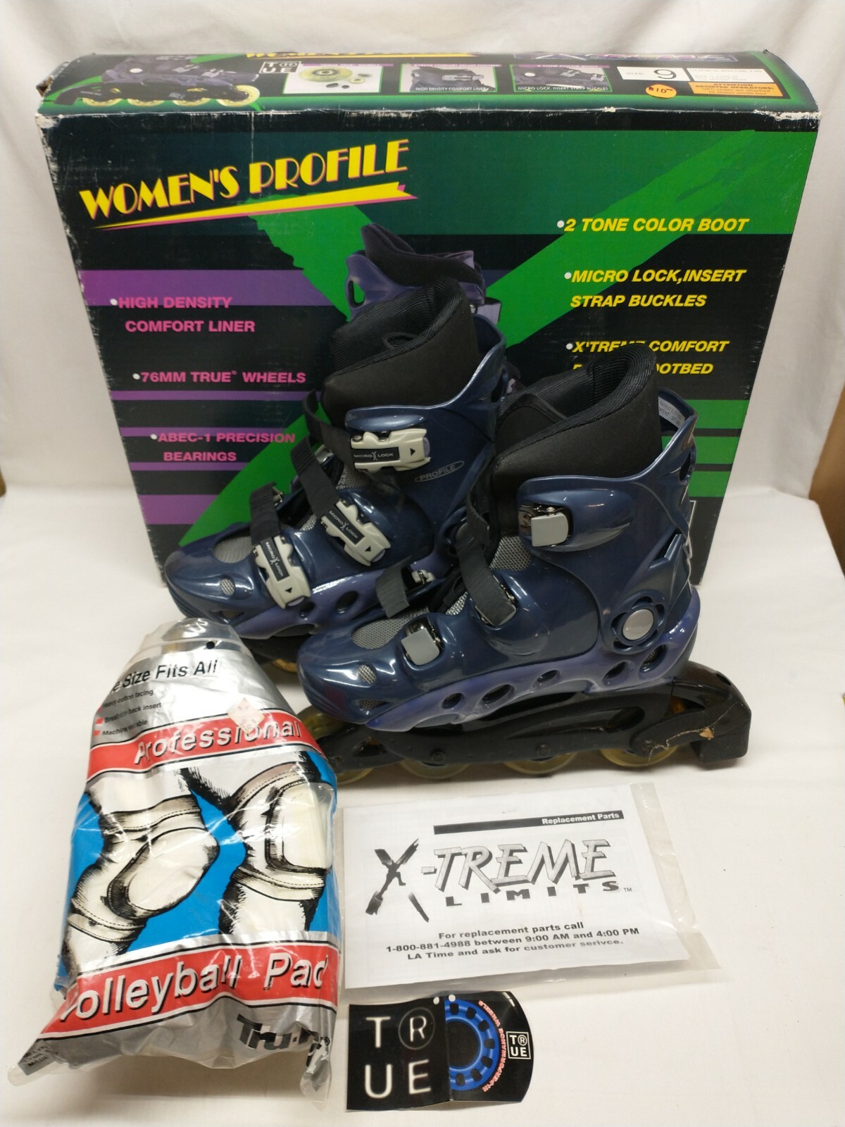 Vintage Rollerblades High Performance Roller Blades Skates X TREME