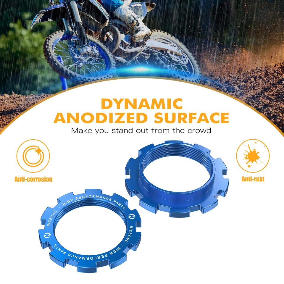 Kit de asiento y guía de resorte de amortiguador trasero para Yamaha YZ125 YZ250 WR250F WR450F WR426F Foto 4 de 4