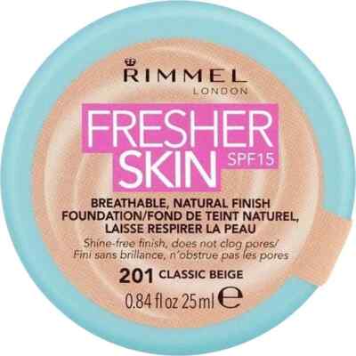 Rimmel London Fresher Skin LSF 15 leichte Foundation 25 ml - Farbtöne wählbar