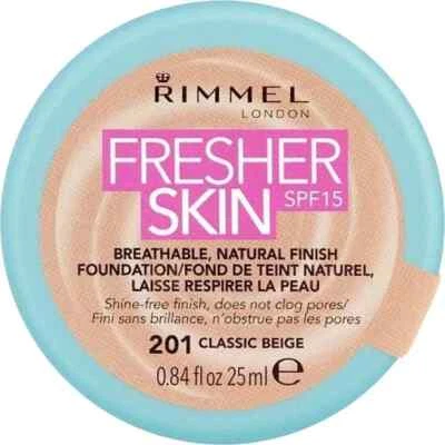 Rimmel London Fresher Skin LSF 15 leichte Foundation 25 ml - Farbtöne wählbar