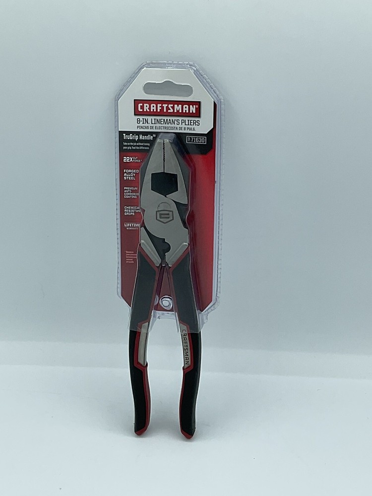 Craftsman 8 in Lineman’s Pliers # 71630 New