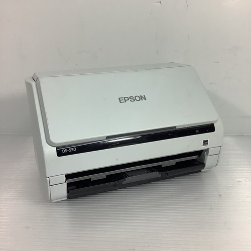 Epson DS-530 II Color Duplex Document Scanner – Used, Powers On, w/ Power Supply