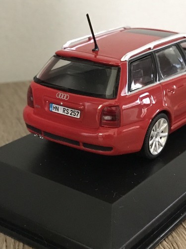 AUDI RS4 AVANT QUATTRO (B5/8D) AUTO 1:43 BRANDNEU SELTEN MINICHAMPS DIECAST MODELL - Bild 7 von 23