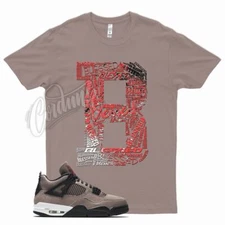 Taupe BLESSED T Shirt to match J1 4 Taupe Haze Infrared IV 