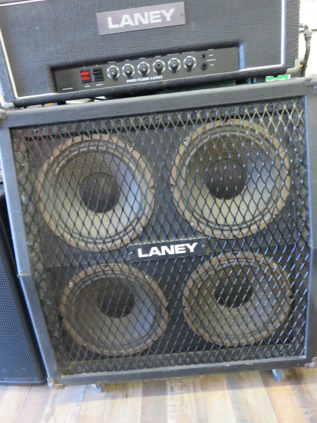 Laney Pro Tube 50 Lead Amp Head 4X12 Laney Original Vintage SET