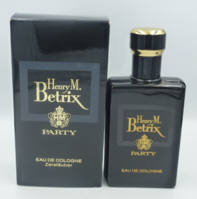 *** VINTAGE *** Henry M. Betrix PARTY - Eau de Cologne Spray 100 ml