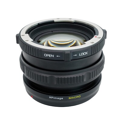 XPIMAGE 0.8x Macro Adapter for Mamiya 645 M645 Lens to Hasselblad XCD X2D Camera