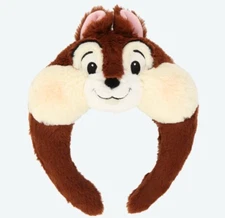 Japan Tokyo Disney Resort Ears Headband Cap Fluffy Chip 2024