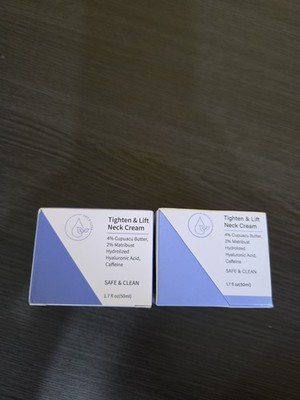 (2) Neck Firming Cream - Tighten & Lift Firming Neck Cream 1.7 oz ea. EXP: 06/27