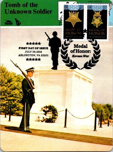 Dr Jim Stamps Maximum Card Medal Of Honor Navy Forever Korean War Fdc