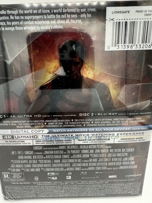 新品 パニッシャー 4K ULTRA HD 米国限定デザイン スチールブック The Punisher 4K UHD+Blu-ray+Digital Limited Edition