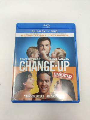 The Change-Up NEW Blu-Ray & DVD 2011 Unrated Ryan Reynolds Jason Bateman