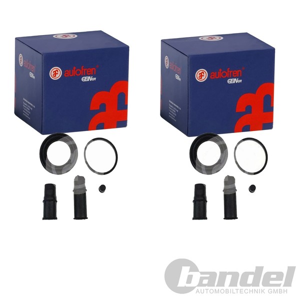 2X Autofren Bremssattel RAPARATUR-SATZ Vorne Passend FüR Seat Cordoba Ibiza-image