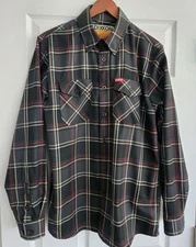 Dixxon Flannel Company Freeport Shirt Mens M Plaid Button Up Pocket Proprietary