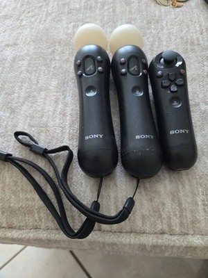 OEM Sony PlayStation Move Motion Controller CECH-ZCM1U x2 & Navigation Control