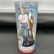 動作確認済2005年当時物 K-PREMIUM Dynamiteフィギュア付時計 2005 Napoleon Dynamite Talking Doll Figure Vote for Pedro 18 Movie