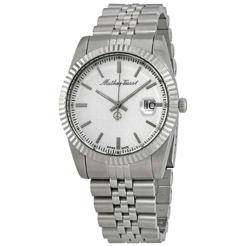 Mathey-Tissot Mathey III Quartz Silver Dial Men's Watch H810AI - 第 1/3 張圖片
