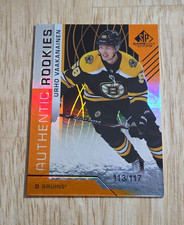 2018-19 SP Game Used URHO VAAKANAINEN Authentic Rookies /117 #176 Rookie RC