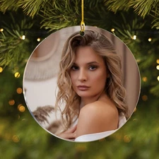 Dayana Yastremska Christmas Ornament - Celebrity Ornament Gifts for Fans